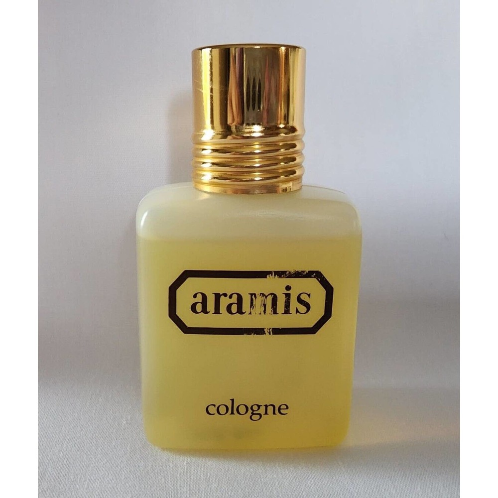 Vintage Collectable Aramis Travel Cologne .75 oz. Made in USA Plastic Bottle